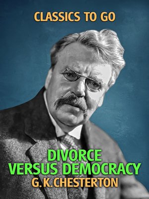 cover image of Divorce versus Democracy